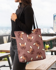 French Bulldog All-over Tote aos-all-over-tote-lifestyle-front-04