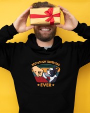 Boston Terrier Hooded Sweatshirt apparel-hooded-sweatshirt-lifestyle-front-67