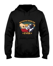 Boston Terrier Hooded Sweatshirt front