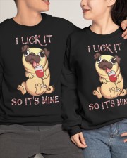 Pug Crewneck Sweatshirt apparel-crewneck-sweatshirt-lifestyle-front-65
