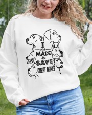 Great Dane Crewneck Sweatshirt custom-crewneck-sweatshirt-lifestyle-front-146