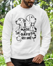 Great Dane Crewneck Sweatshirt custom-crewneck-sweatshirt-lifestyle-front-148