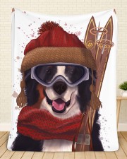 Bernese Large Sherpa Fleece Blanket - 60" x 80" aos-sherpa-fleece-blanket-60x80-lifestyle-front-28a