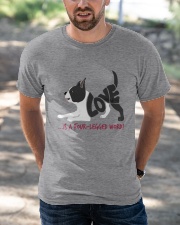 Boston Terrier Love Classic T-Shirt apparel-classic-tshirt-lifestyle-front-50