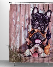 French Bulldog Shower Curtain aos-shower-curtains-71x74-lifestyle-front-06