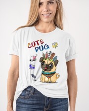 Pug T 02 Classic T-Shirt apparel-classic-tshirt-lifestyle-front-101