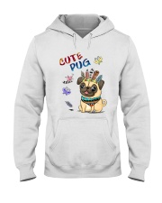 Pug T 02 Hooded Sweatshirt tile