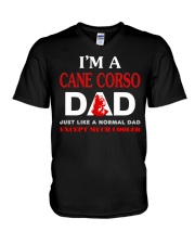 Cane Corso 18 V-Neck T-Shirt tile