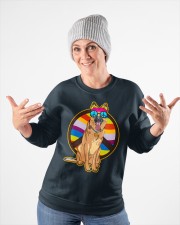 German Shepherd D022 Crewneck Sweatshirt apparel-crewneck-sweatshirt-lifestyle-front-35