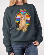 German Shepherd D022 Crewneck Sweatshirt apparel-crewneck-sweatshirt-lifestyle-front-40