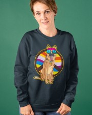 German Shepherd D022 Crewneck Sweatshirt apparel-crewneck-sweatshirt-lifestyle-front-41