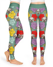 Pug High Waist Leggings front