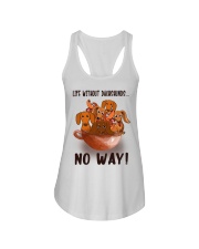 Dachshund Ladies Flowy Tank tile