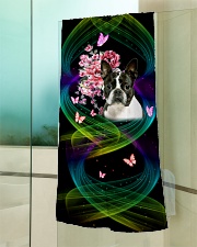 Boston Terrier Bath Towel aos-bath-towels-30x60-lifestyle-front-09