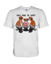 Boxer V-Neck T-Shirt tile