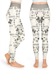 Border Collie High Waist Leggings front