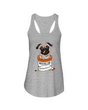 pug medicine Ladies Flowy Tank tile
