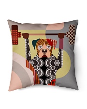 Boxer Indoor Pillow - 16” x 16” back