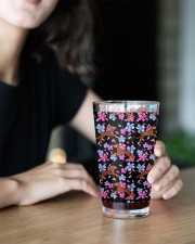 Doberman 16oz Pint Glass aos-16oz-pint-glass-lifestyle-front-05