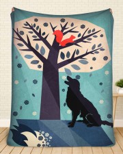 Golden Retriever Large Sherpa Fleece Blanket - 60" x 80" aos-sherpa-fleece-blanket-60x80-lifestyle-front-28a