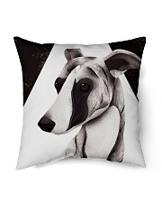 Greyhound Indoor Pillow - 16” x 16” front