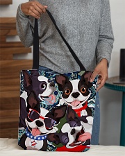 Boston Terrier All-over Tote aos-all-over-tote-lifestyle-front-10