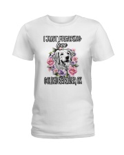 Golden Retriever Ladies T-Shirt tile