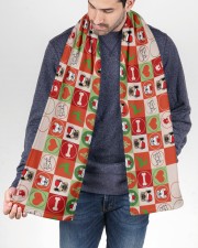 French Bulldog Fleece Scarf aos-fleece-70-x-10-scarf-lifestyle-04