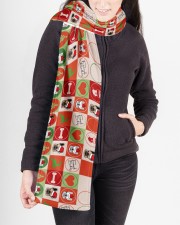 French Bulldog Fleece Scarf aos-fleece-70-x-10-scarf-lifestyle-15