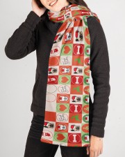 French Bulldog Fleece Scarf aos-fleece-70-x-10-scarf-lifestyle-16