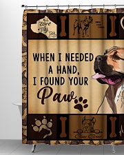 Cane Corso Shower Curtain aos-shower-curtains-71x74-lifestyle-front-06