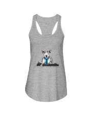 Bull Terrier X12 Ladies Flowy Tank tile