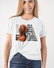 Dachshund Classic T-Shirt apparel-classic-tshirt-lifestyle-front-101