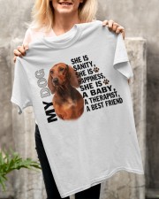 Dachshund Classic T-Shirt apparel-classic-tshirt-lifestyle-front-117