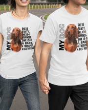 Dachshund Classic T-Shirt apparel-classic-tshirt-lifestyle-front-141