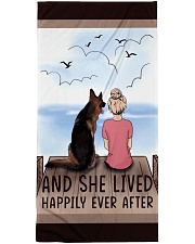 German Shepherd Bath Towel front