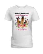 German Shepherd Ladies T-Shirt tile