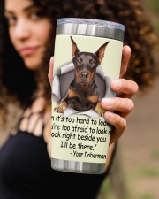 Doberman 20oz Tumbler aos-20oz-tumbler-lifestyle-front-93