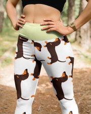 Dachshund High Waist Leggings aos-high-waist-leggings-lifestyle-22