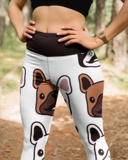 French Bulldog High Waist Leggings aos-high-waist-leggings-lifestyle-22