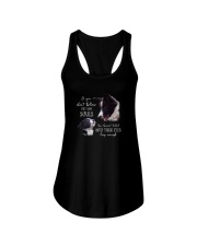 Border Collie Ladies Flowy Tank tile