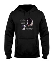 Border Collie Hooded Sweatshirt tile