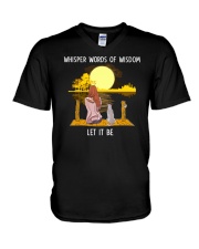 Jack Russell V-Neck T-Shirt tile
