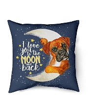 Boxer Indoor Pillow - 16” x 16” front