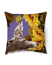 Greyhound Indoor Pillow - 16” x 16” back