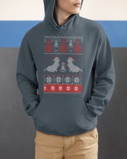 Basset Hound Hooded Sweatshirt apparel-hooded-sweatshirt-lifestyle-front-53