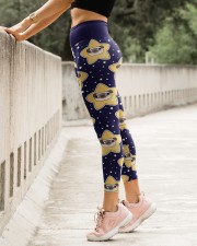 Pug High Waist Leggings aos-high-waist-leggings-lifestyle-23