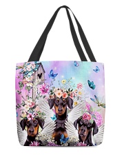 Doberman All-over Tote back