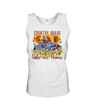Jack russell Unisex Tank tile