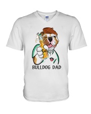 BullDog T 24 V-Neck T-Shirt tile